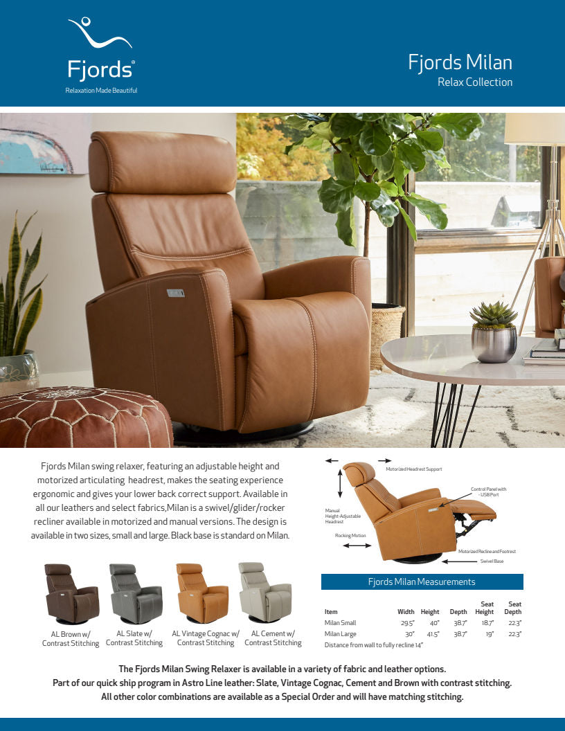 Fjords-recliner-Milan-Product-Sheet