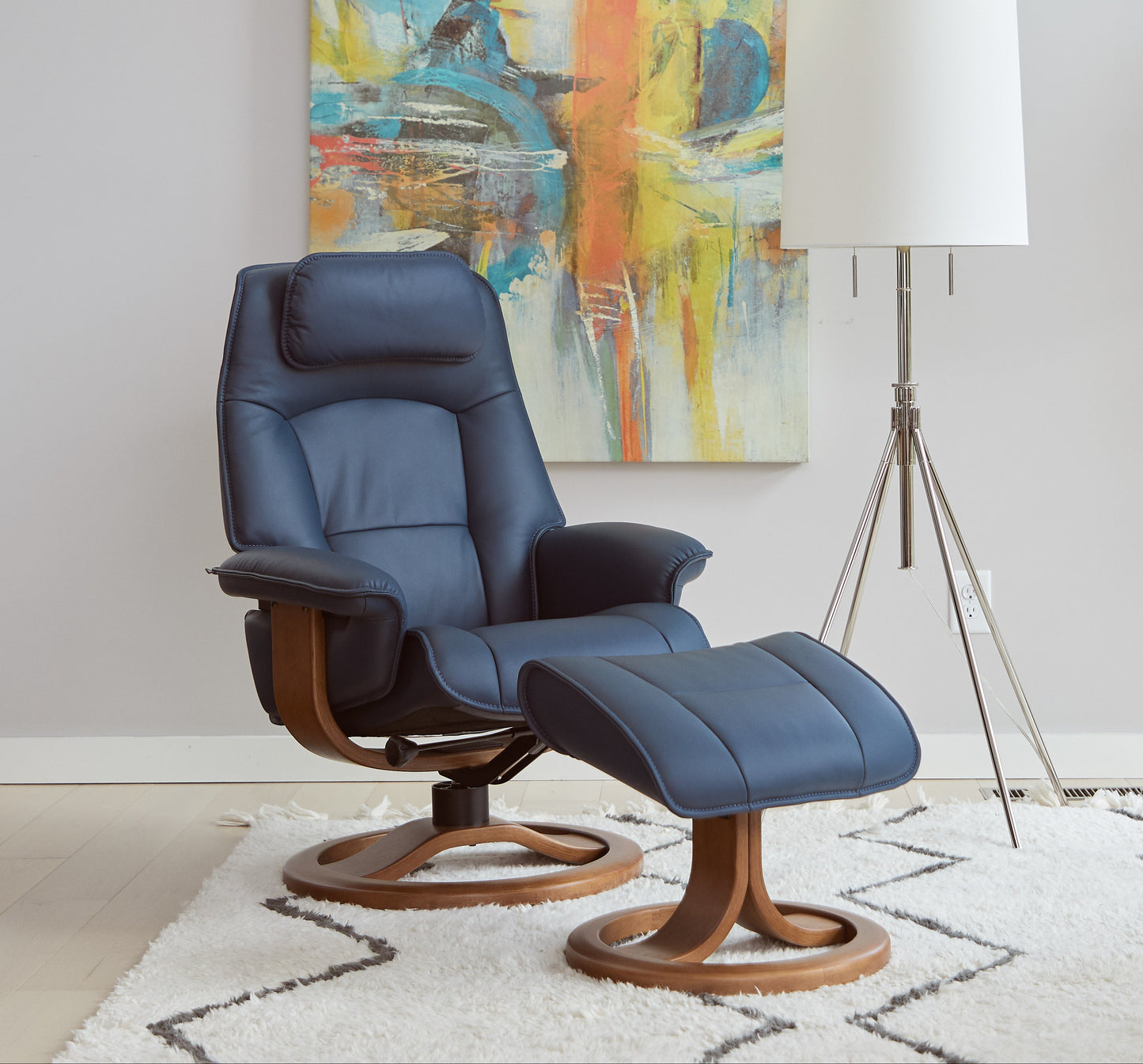 Fjords_Admiral_Recliner_Soft_line_Blue