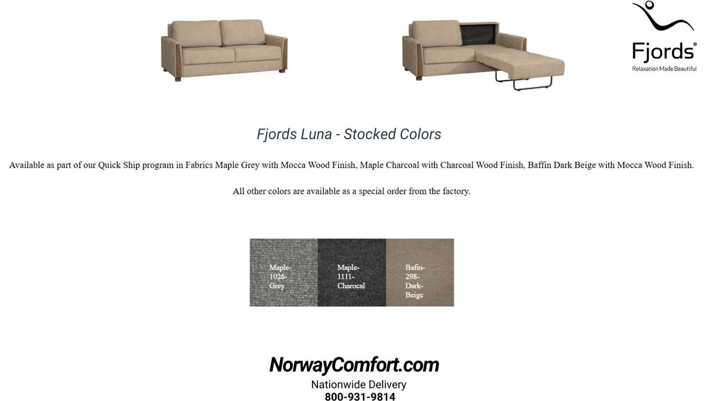 Fjords Sleeper Sofa Bed
