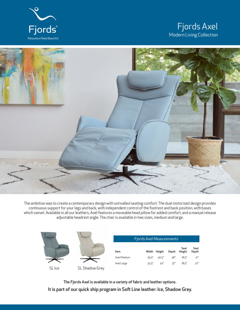 Fjords Axel Recliner
