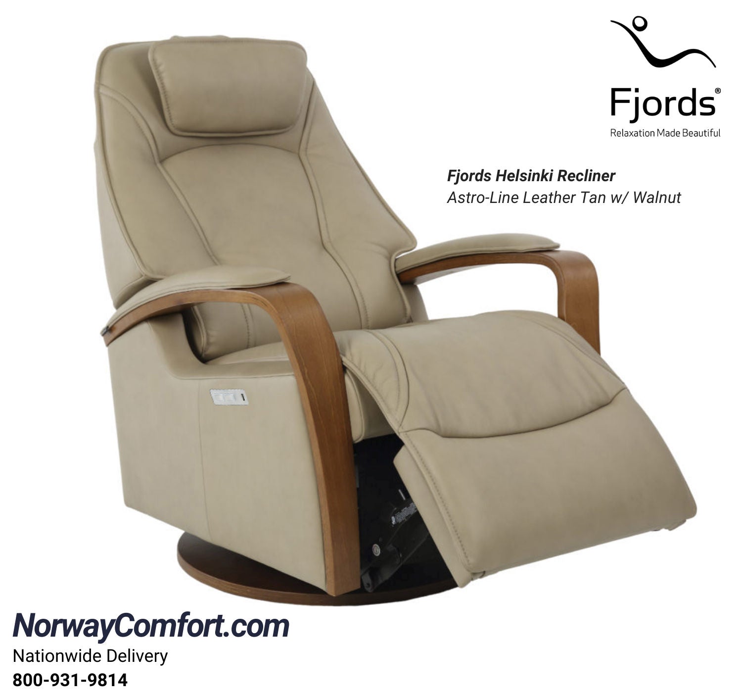 Fjords-Helsinki-recliner-power--tan