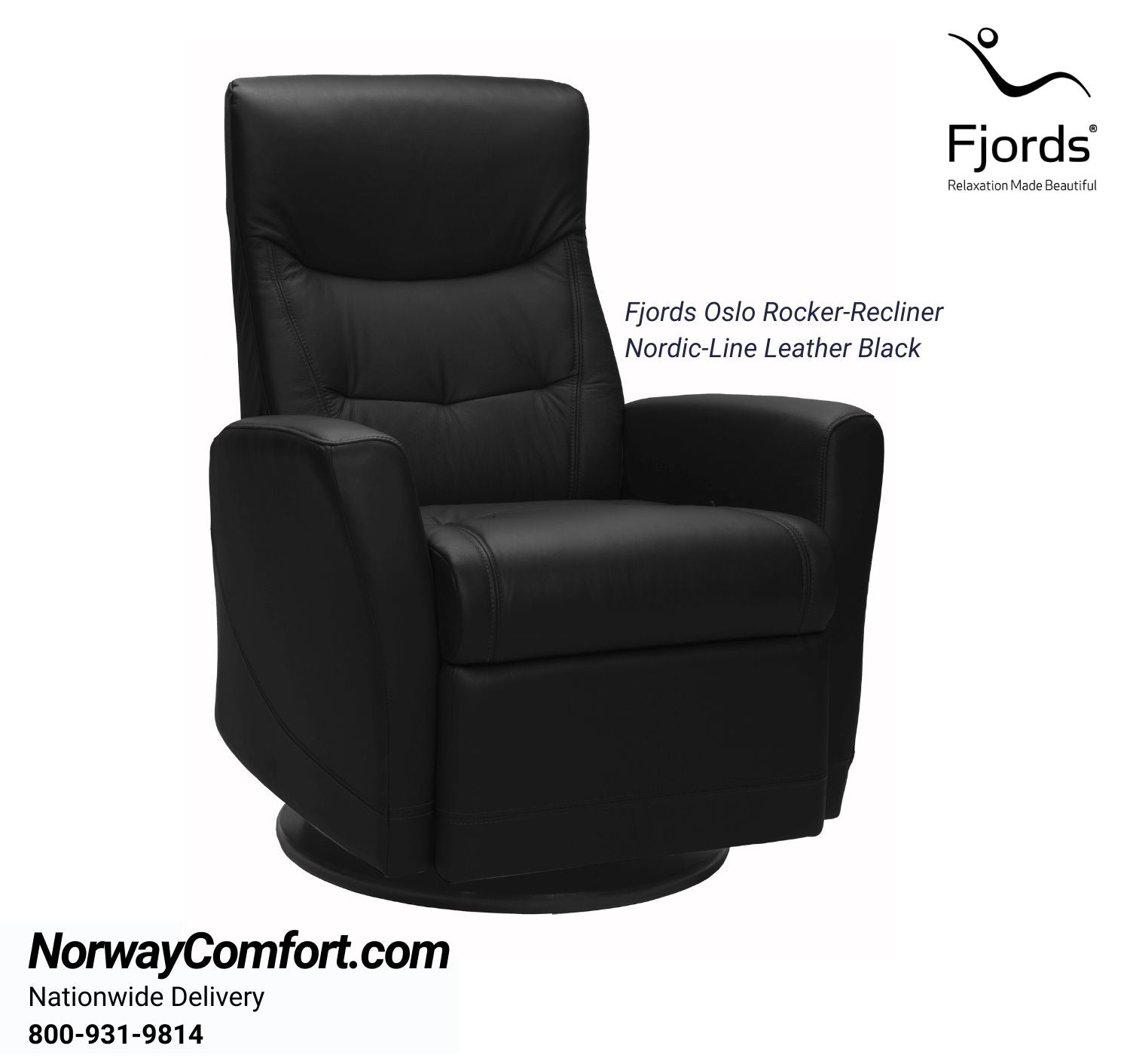 Fjords-Oslo-recliner-black