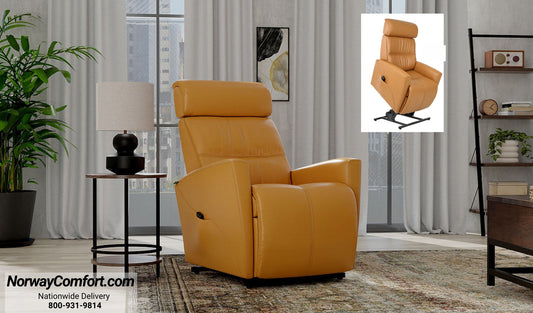 Fjords-recliner-Milan-vintage-cognac