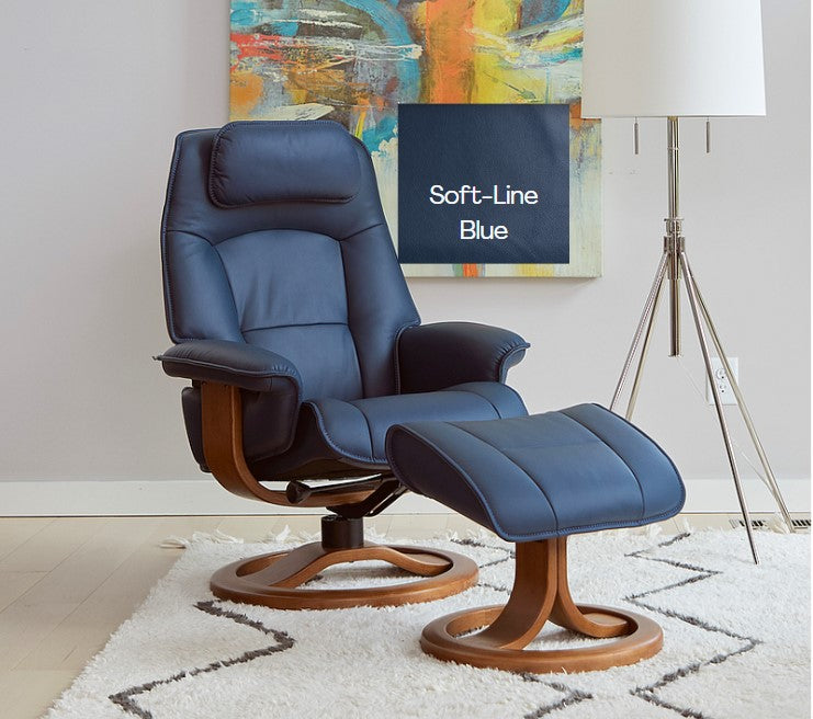 Fjords Soft Line Leather blue 291